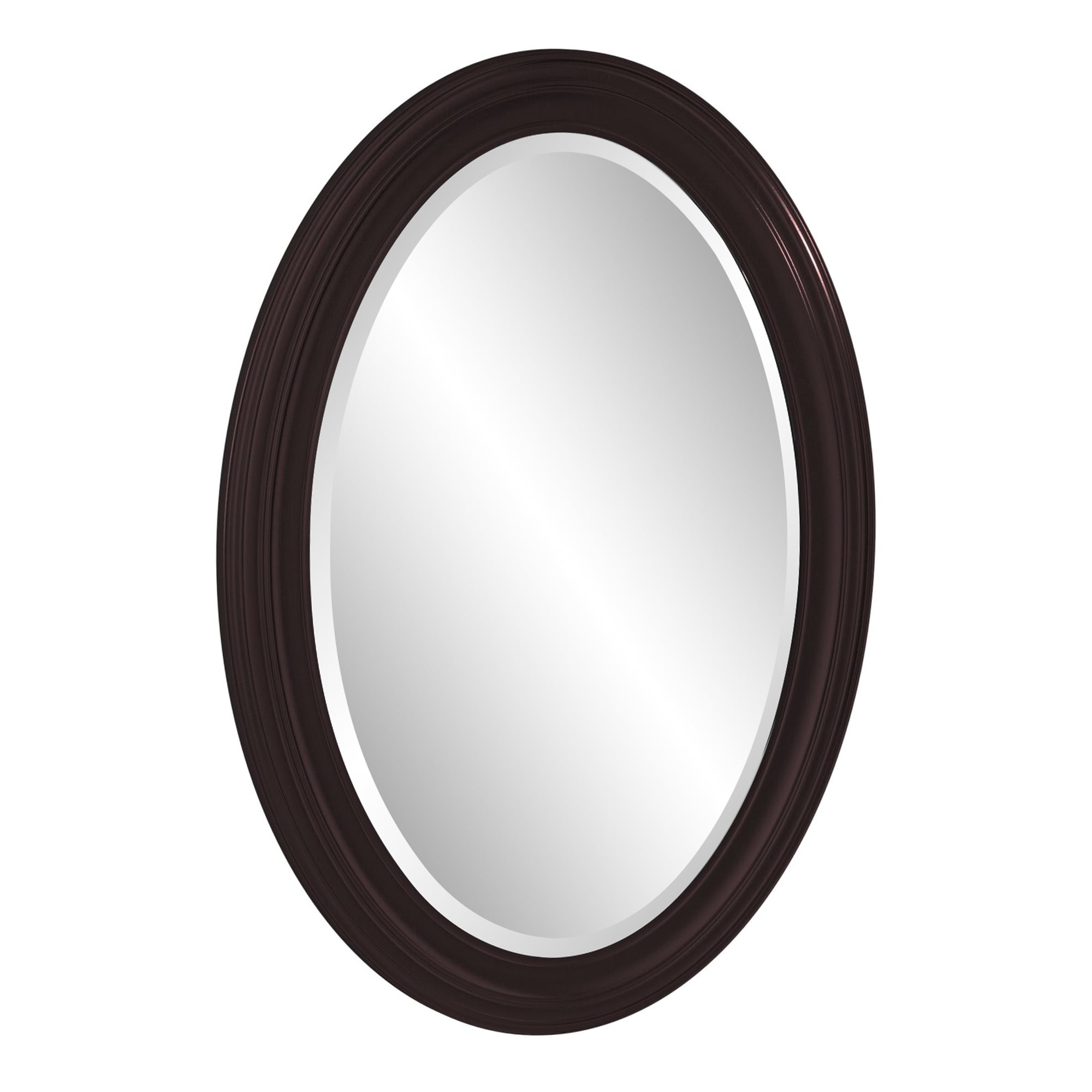 Tyler Dillon George Wood Framed Oval Wall Mirror - 25" x 33" x 1"