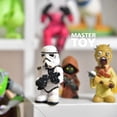 thumbnail image 3 of Star Wars Mini-tamaño Kawaii Tusken Raider Stormtrooper Jawa regalos de muñecas juguete modelo Anime figuras coleccionar adornos, 3 of 4