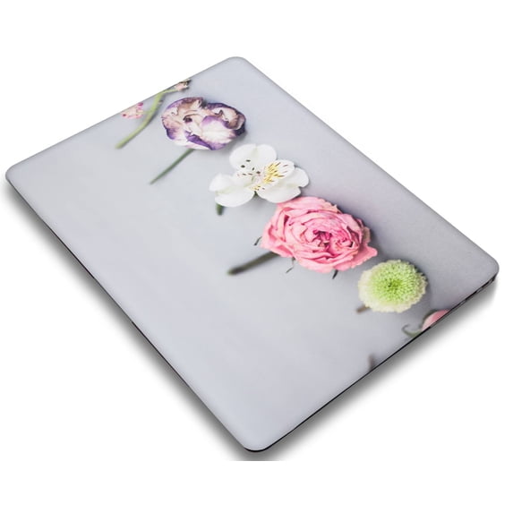 KSK KAISHEK Hard Shell Cover for 2022/2021/2020/2019/2018 Released MacBook Air 13" with Retina Display Touch ID USB Type-C Model: A1932/A2179/A2337 m1 Pink series 0344 + Black Keyboard Cover