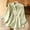 Green, variant on Women's Shirts 100% Cotton Linen Embroidered 3/4 Sleeve Bohemian Tops Boho Clothes for Women Summer Fiesta