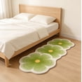 thumbnail image 4 of Floral Rug, Bedroom Rug, Decorative Floor Mat For Bedroom And Living Room, Polyester Non-Slip Area Rug, 4 of 7