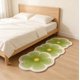thumbnail image 1 of Alfombra de dormitorio floral 47x16 Suave alfombra decorativa para el salón, regalo de decoración del hogar adorable, 1 of 6