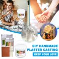 thumbnail image 1 of Keepsake Hands Casting Kit Large DIY Plaster Statue Molding Kit Hand Holding, 1 of 3
