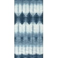 thumbnail image 2 of Zarris, Chariklia 18x32 Black Ornate Wood Framed with Double Matting Museum Art Print Titled - Shibori II, 2 of 4