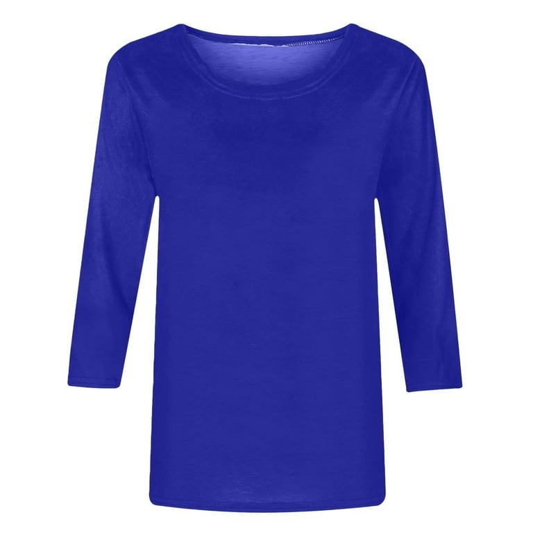 Casual Solid O Neck Tops(5 Colors) Casual Solid O Neck Tops(5 Colors)