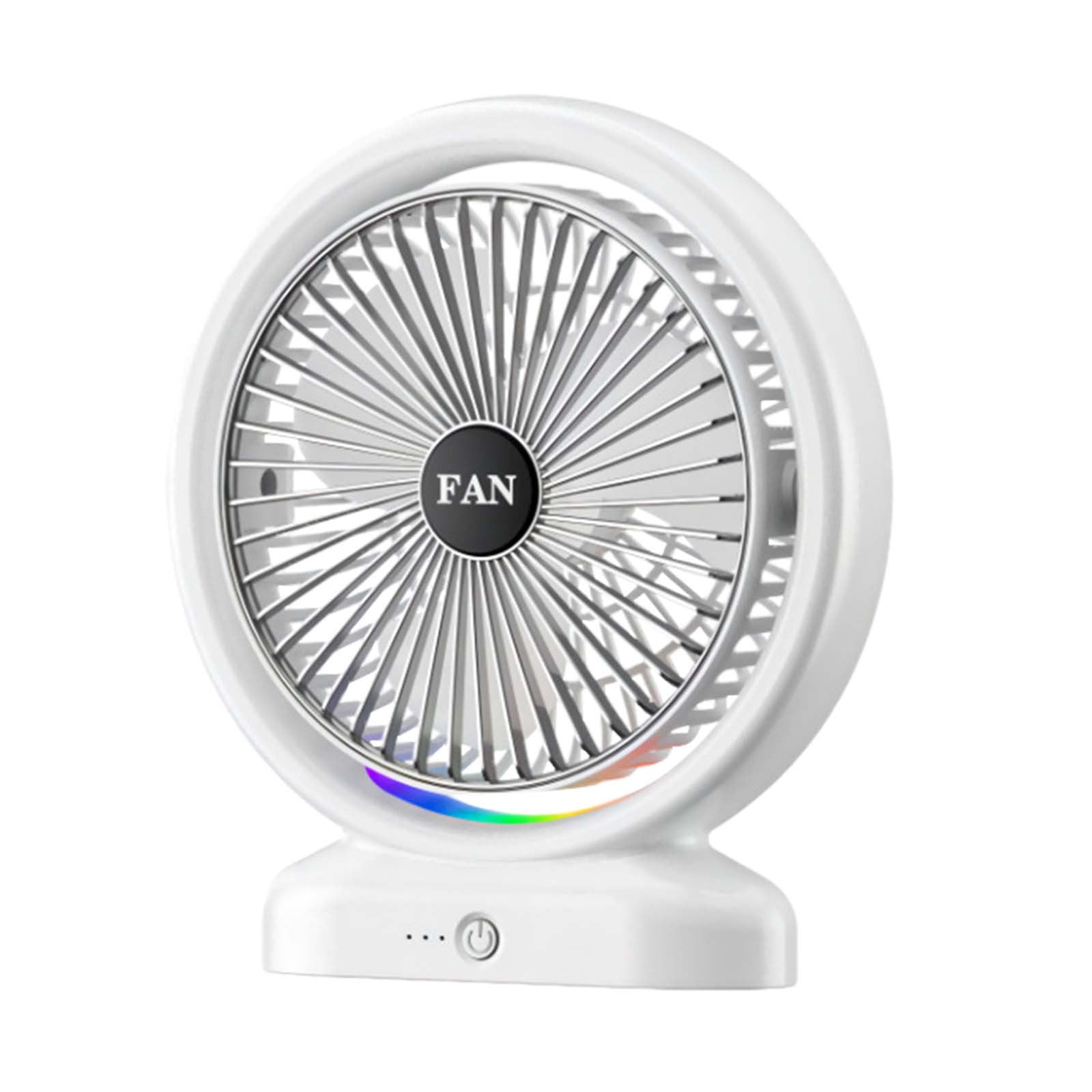 Stijggn Mini Portable Stroller Fan, 3 Speed Settings Up to 12 Working Hours Lightweight USB Rechargeable Fan Wagon Crib Bike Kitchen Treadmill Gift for Women/Men K*ids