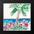 thumbnail image 2 of Roberts, Kait 15x15 Black Modern Framed Museum Art Print Titled - Island Dreaming, 2 of 5