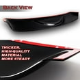thumbnail image 5 of Stay Tuned Performance Black ABS Rear Window Roof Visor Spoiler Wing for 10-15 Chevy Camaro LT SS ZL1, 5 of 5