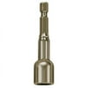 Irwin 94852 Magnetic Lobular Nutsetter, 3/8 in, 1/4 in Hexagonal Shank, Tool Steel