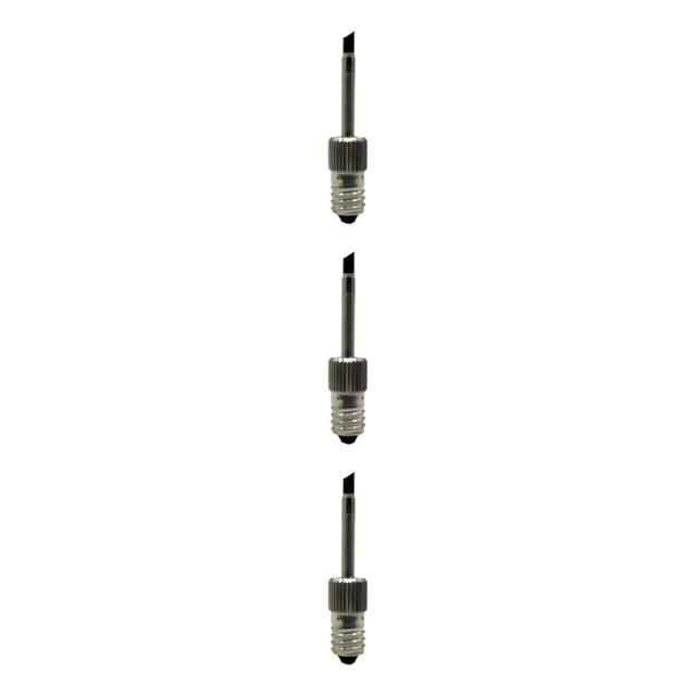 relayinert Reliable E10 Interface Soldering Iron Tip Thread Battery for Welding Head Tip K 50mm 3Set