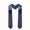 thumbnail image 1 of Kids Graduation Stole Sash 53'' Long (Navy One Size), 1 of 3