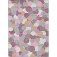 thumbnail image 2 of Addison Rugs Chantille Indoor/Outdoor Transitional Geometric Blush Machine Washable Rectangle Rug, 5' x 7'6", 2 of 8