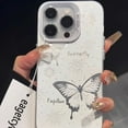 thumbnail image 5 of CaseCaca Elegant Hollow-Out Butterfly Pattern Phone Case for Samsung Galaxy S23 Fe, 5 of 7