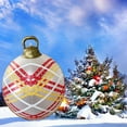 thumbnail image 3 of 60cm Inflatable Christmas Ball with Light Glow Giant Atmosphere Ball Home Garden, 3 of 7
