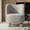 Gray, variant on Aenkyo Contemporary Boucle Armless Accent Chair with Sculptural Wood Ball Feet, Green