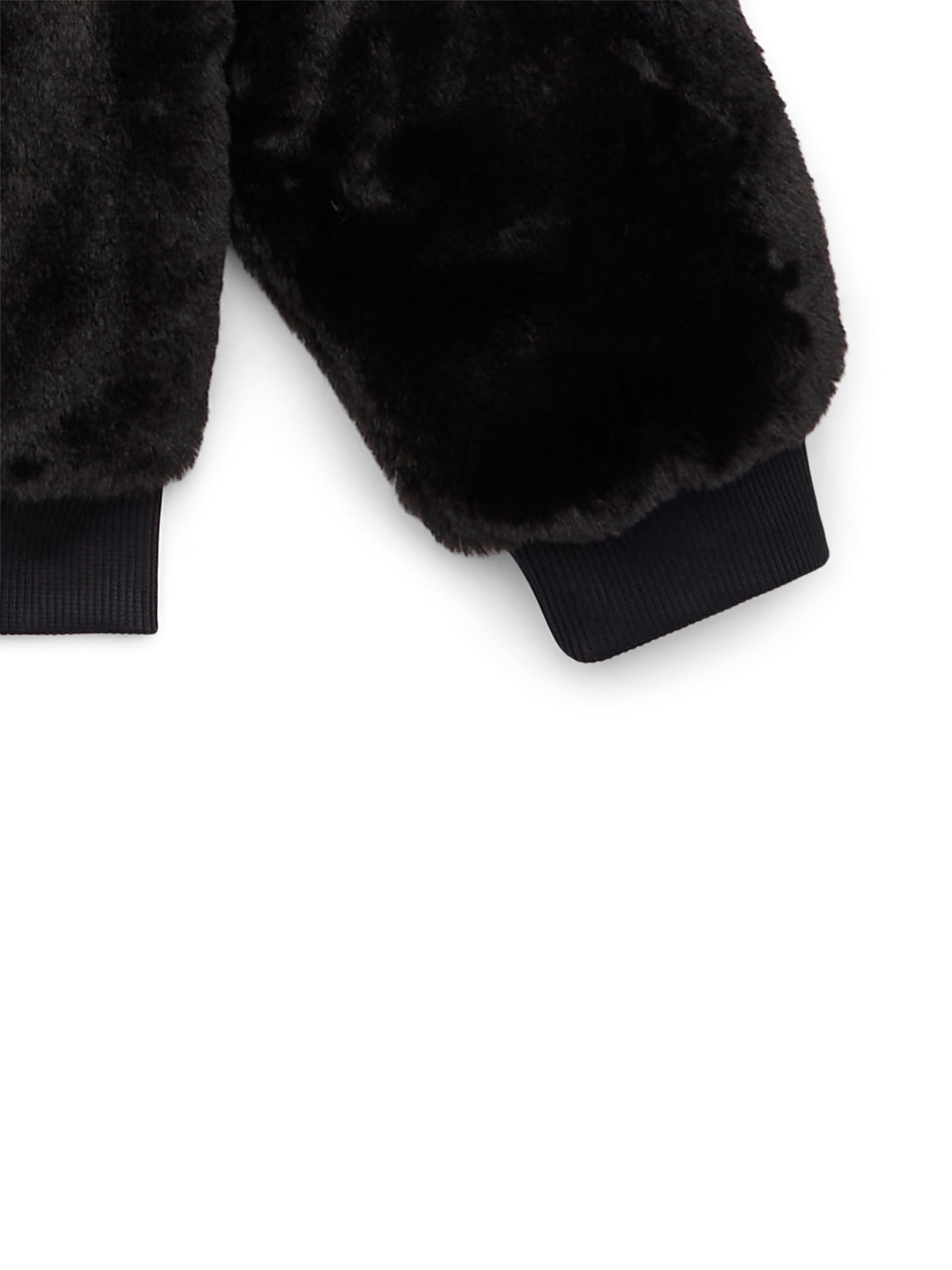 365 Kids From Garanimals Girls Faux Fur Jacket