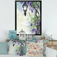 thumbnail image 3 of Designart 'Lilac Tree Lantern Vintage Impression' Traditional Framed Art Print, 3 of 4