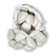 Unbranded 10 Lb White Rocks for Outdoor Fireplaces
