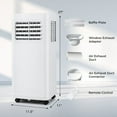 thumbnail image 2 of Topcobe Portable Air Conditioner 9000 BTU 3 in 1 AC Unit with Fan and Dehumidifier, Standing Fans for Home Office, Quiet Bladeless Floor Powerful Fan, 2 of 13