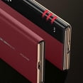thumbnail image 4 of For Huawei Mate Xt Ultimate Case View Window Genuine Cow Leather+pc Electroplating Phone Cover, 4 of 5