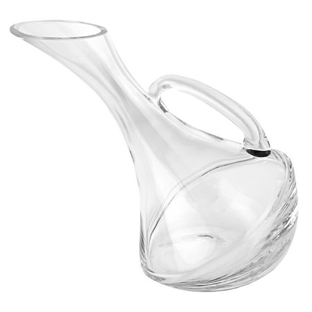 

European Mouth Blown Olivia Leaning Wine Carafe H7 - 32 oz.