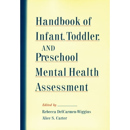 UPC: 9780195144383 | Handbook of Infant Toddler and Preschool Mental Health Assessment (Hardcover)