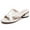 White, variant on Utoimkio Platform Sandals for Women Plus Size Women's Casual Shoes Breathable Sandals Low Heel Sandals Slippers