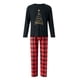 thumbnail image 2 of Conjuntos de pijamas familiares a juego de Navidad Meihuid, pijamas familiares con parte superior y pantalones, ropa de dormir, 2 of 8