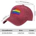 thumbnail image 6 of Pride Rainbow LGBT Flag of North Carolina Baseball Cap Women Men Hat Vintage Trucker Sun Hat Dad Cowboy Hats, 6 of 8
