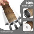 thumbnail image 2 of 30oz Tumbler with Handle, Insulated Stainless Steel Cup with Flip Straw Lid, Leak-Proof & Cup Holder Friendly for Travel and Sports ,Wood Print, 2 of 6