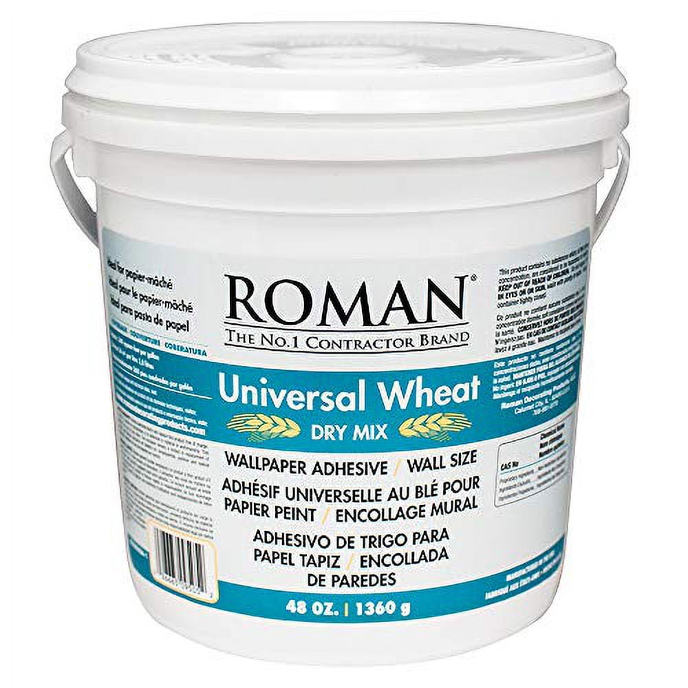 Universal Wheat Dry Mix Wallpaper Adhesive, 3-lb Pail