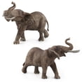 thumbnail image 4 of Amyove Realistic Elephant Model Toy Simulation Wild Animal Action Figures Kids Cognitive Toys For Birthday Gifts, 4 of 8