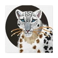 thumbnail image 1 of Snow Leopard Slumbering - Canvas, 1 of 10