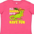 thumbnail image 4 of Inktastic Iguana Funny Pet Boys or Girls Toddler T-Shirt, 4 of 5