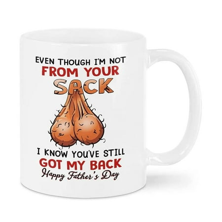 

Gaiseeis Funny Cute Coffee Mug Father‘s Day Gifts Mug Happy Father‘s Day Muticolor