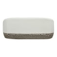 thumbnail image 3 of Willow 71" Upholstered Woven Patio Deep Seating Sofa Wheat Beige, 3 of 7