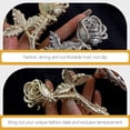 thumbnail image 3 of BEADCEST 2Ud Accesorios Para El Con De Rosa En Plata Hebillas De Garra Resistentes, 3 of 8