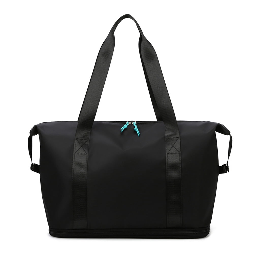 Large Travel Tote Bag, Waterproof Expandable Duffel Gym Tote Bag