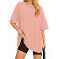 thumbnail image 3 of MOYIKO Oversized T Shirts for Women Short Sleeve Loose Fit Crewneck Tees Summer Tops, 3 of 7