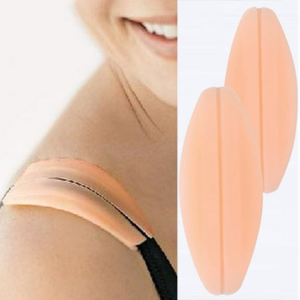 2Pcs Silicone Non-slip Shoulder Pads Bra Strap Cushions Holder Pain Relief