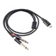 thumbnail image 1 of USB C to Dual 6.35mm Audio Stereo CableType C to Dual 6.35mm Audio Cable, Compatible with Smartphone Multimedia, 1 of 5
