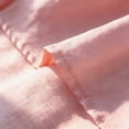 thumbnail image 6 of Cagogo Women Plus Size Two Piece Set Round Neck 3/4 Sleeve Blouse Wide Leg Pants Casual Solid Boho Loose Matching Outfits Summer Business Cruise Travel Clothes, Pink 3XL, 6 of 7