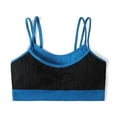 thumbnail image 2 of MGDXOX Sports Bras for Women High Support Sports Double Strap Bra Elastic Breathable Comfortable Soft Brassiere Blue M, 2 of 8