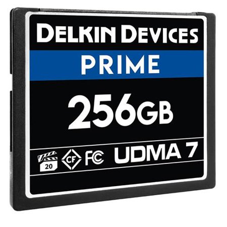 Delkin Compactflash Card - Delkin Devices Prime 1050X 256GB UDMA 7 CompactFlash Memory Card