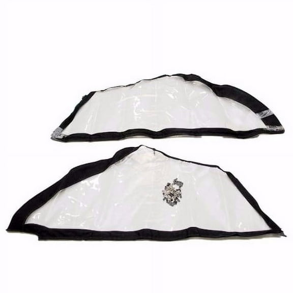 Sea Ray Boat Rear Side Curtains 1948603 | SR280 2009 Black (Set of 2)