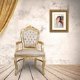thumbnail image 3 of Kovacs, Anna Brigite 14x18 Gold Ornate Wood Framed with Double Matting Museum Art Print Titled - Lady Girl II, 3 of 4