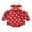 Red, variant on Gupgi Valentine's Day Newborn Baby Girl Heart Romper 0-18M Infant Long Sleeve Jumpsuit Headband