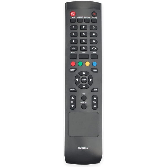 RC6035C Replaced Remote fit for Cielo TV TE247AHGY TE247AHPKPR TE24T7H TE247AH