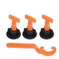 thumbnail image 2 of Kit de sistema de nivelación de baldosas, espaciadores de nivel para pisos, nivelador de pared, herramienta de posicionamiento, 2 of 14