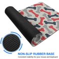 thumbnail image 6 of Long Mouse Pads for Desk,Dog Bones Desk Mats on Top Of Desks, Desk Mouse Pad Extra Large with 3mm Non-Slip Base and Stitched Edge for Gaming,Office,Work,Home 31.5"x11.8", 6 of 6